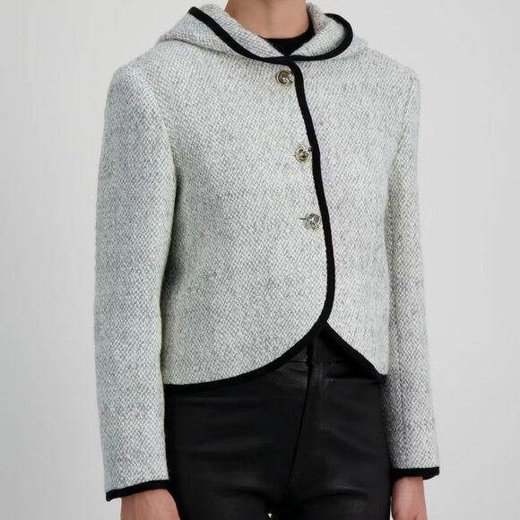 🤍 BA&SH Octave Jacket – Charcoal Gray – Size M - Picture 2 of 11